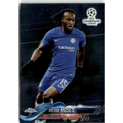 2017 Topps Chrome UEFA Champions League  #36 Victor Moses