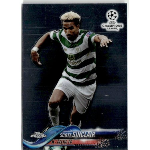 2017 Topps Chrome UEFA Champions League  #40 Scott Sinclair