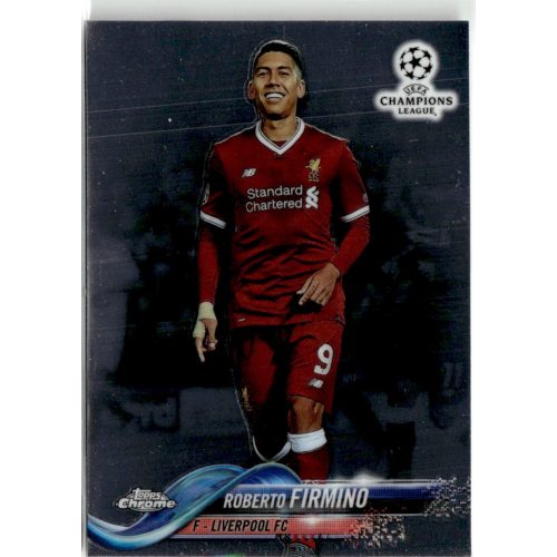 2017 Topps Chrome UEFA Champions League  #42 Roberto Firmino