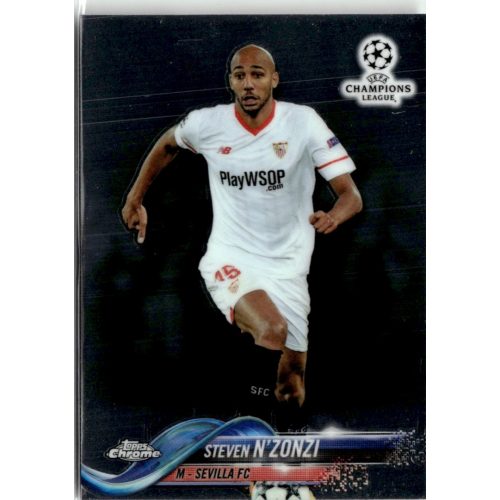 2017 Topps Chrome UEFA Champions League  #45 Steven N'Zonzi