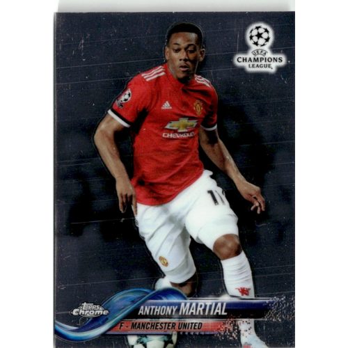 2017 Topps Chrome UEFA Champions League  #58 Anthony Martial