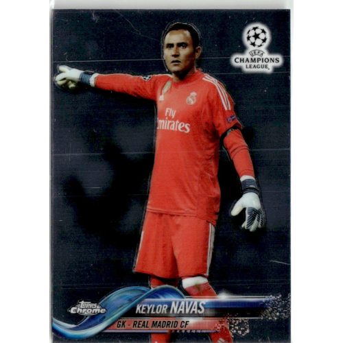 2017 Topps Chrome UEFA Champions League  #61 Keylor Navas