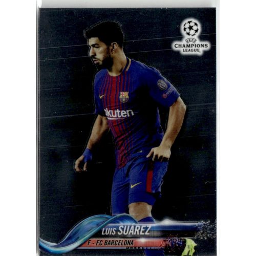 2017 Topps Chrome UEFA Champions League  #62 Luis Suarez