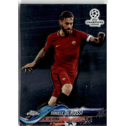 2017 Topps Chrome UEFA Champions League  #63 Daniele De Rossi