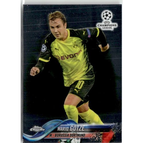 2017 Topps Chrome UEFA Champions League  #67 Mario Götze