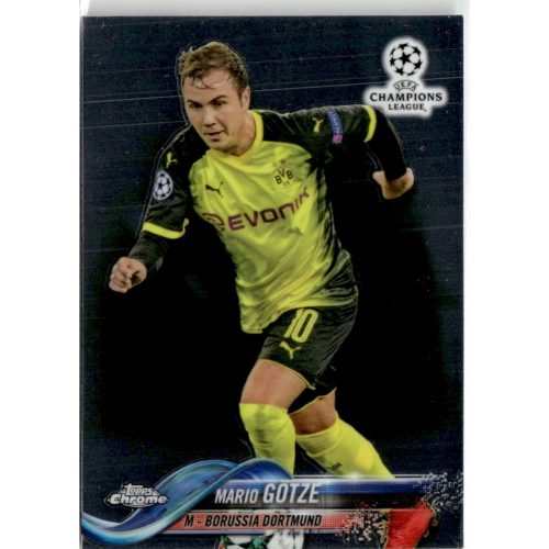 2017 Topps Chrome UEFA Champions League  #67 Mario Götze