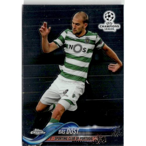 2017 Topps Chrome UEFA Champions League  #77 Bas Dost