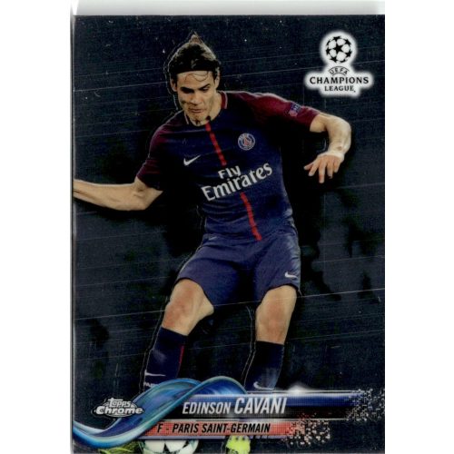 2017 Topps Chrome UEFA Champions League  #85 Edinson Cavani