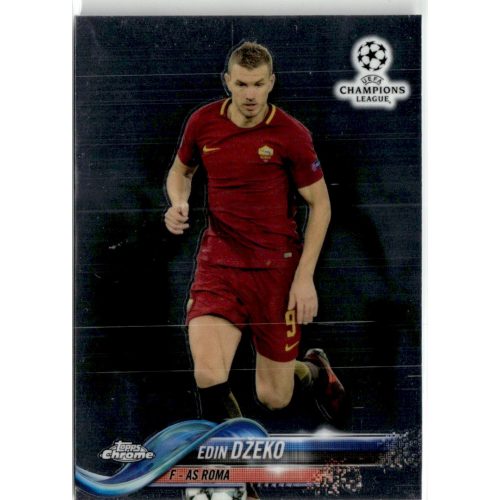 2017 Topps Chrome UEFA Champions League  #86 Edin Dzeko