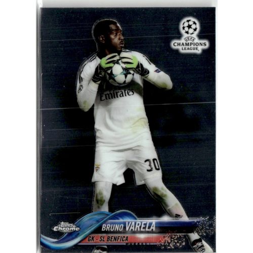 2017 Topps Chrome UEFA Champions League  #91 Bruno Varela