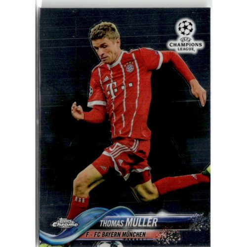 2017 Topps Chrome UEFA Champions League  #95 Thomas Muller