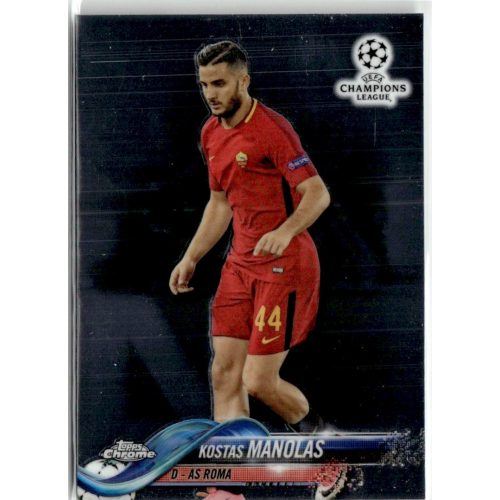 2017 Topps Chrome UEFA Champions League  #96 Kostas Manolas