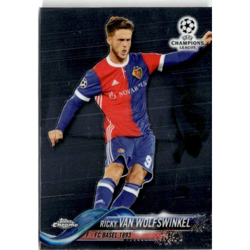 2017 Topps Chrome UEFA Champions League  #97 Ricky van Wolfswinkel