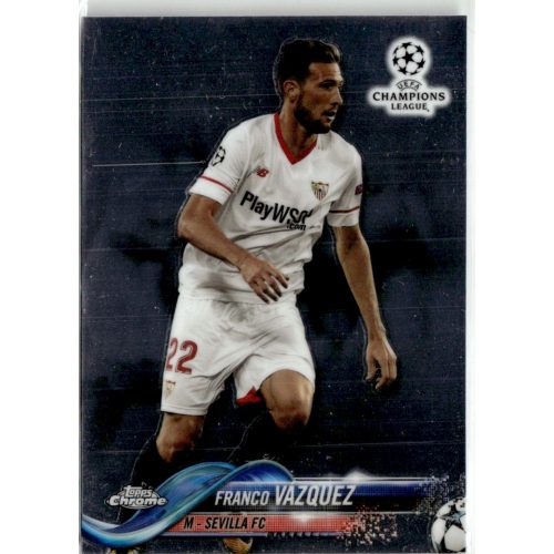 2017 Topps Chrome UEFA Champions League  #99 Franco Vázquez