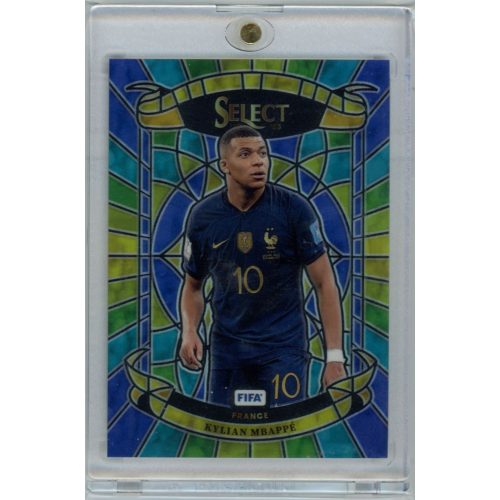 2022 Select FIFA Stained Glass ( CASE HIT ) #8 Kylian Mbappe