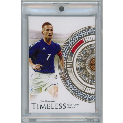 2021 Futera Unique World Football Timeless Relics #TL08 Hidetoshi Nakata 10/26