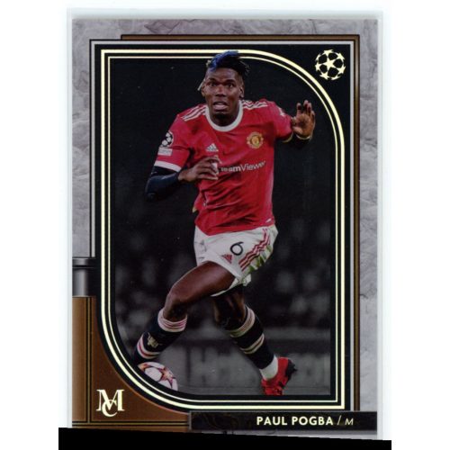 2021 Topps Museum Collection UEFA Champions League  #38 Paul Pogba