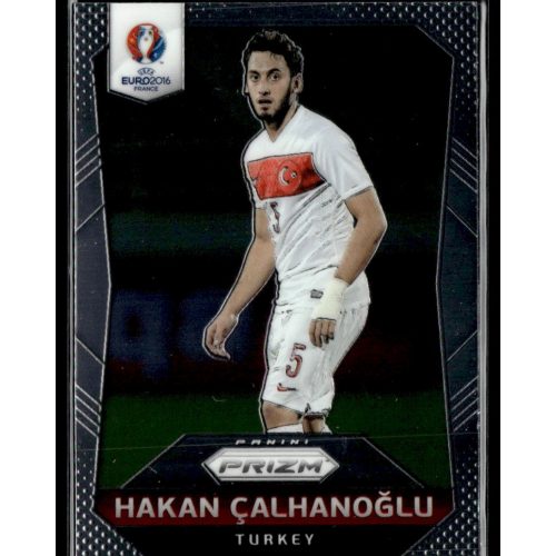 2016 Panini UEFA Euro Prizm  #205 Hakan Calhanoglu