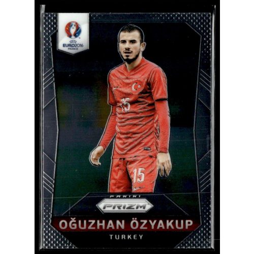 2016 Panini UEFA Euro Prizm  #209 Oguzhan Ozyakup