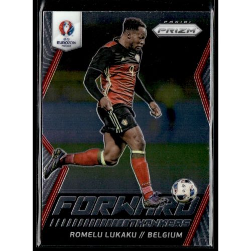 2016 Panini UEFA Euro Prizm Forward Thinkers  #15 Romelu Lukaku