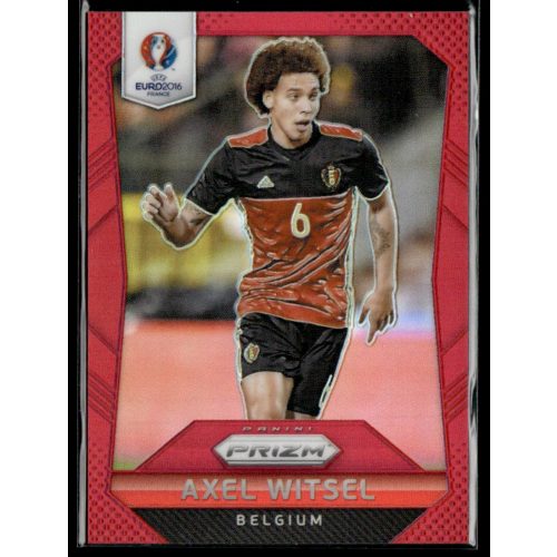 2016 Panini UEFA Euro Prizm Red Prizms  #29 Axel Witsel 068/149