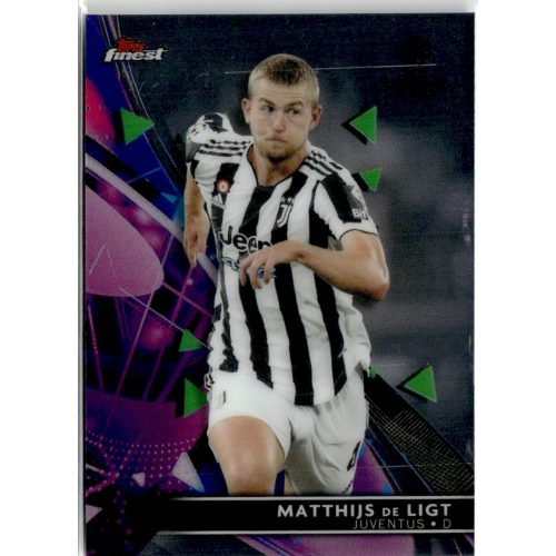 2021 Topps Finest UEFA Champions League  #13 Matthijs de Ligt