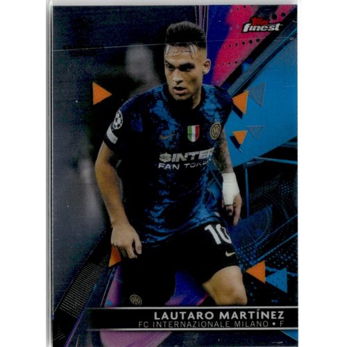 2021 Topps Finest UEFA Champions League  #20 Lautaro Martínez