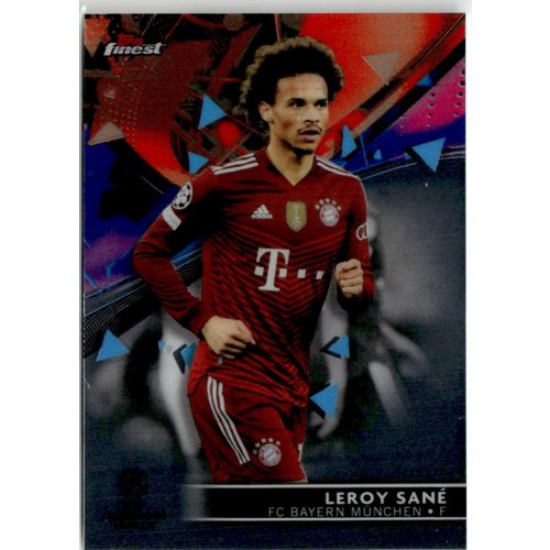 2021 Topps Finest UEFA Champions League  #34 Leroy Sané