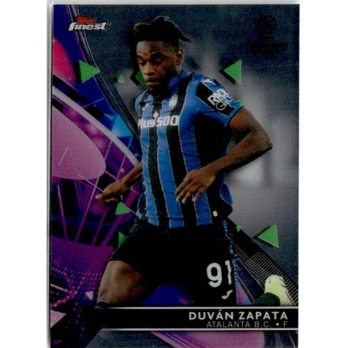 2021 Topps Finest UEFA Champions League  #39 Duván Zapata