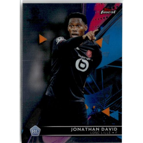 2021 Topps Finest UEFA Champions League  #41 Jonathan David