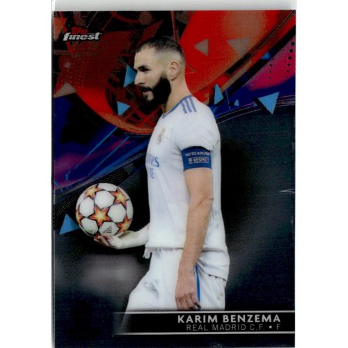 2021 Topps Finest UEFA Champions League  #46 Karim Benzema