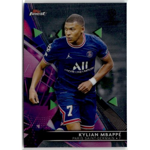 2021 Topps Finest UEFA Champions League  #50 Kylian Mbappé