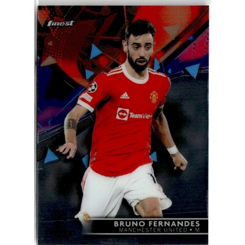 2021 Topps Finest UEFA Champions League  #66 Bruno Fernandes