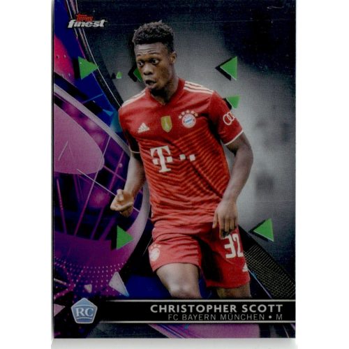 2021 Topps Finest UEFA Champions League  #69 Christopher Scott