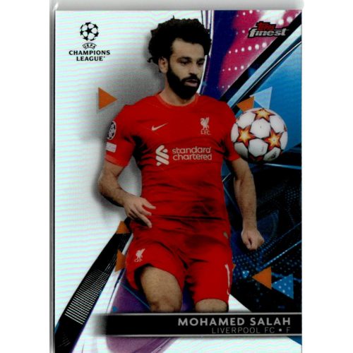 2021 Topps Finest UEFA Champions League Refractor #24 Mohamed Salah