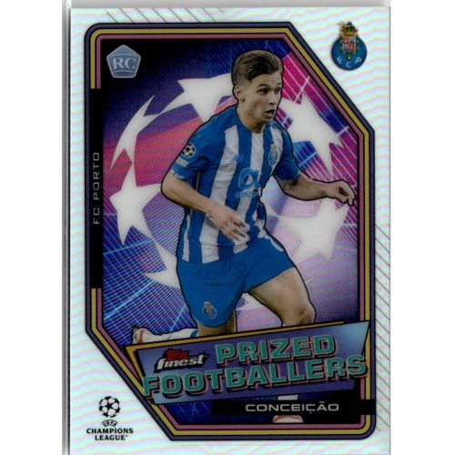 2021 Topps Finest UEFA Champions League Prized Footballers #PFF-13 Francisco Conceição