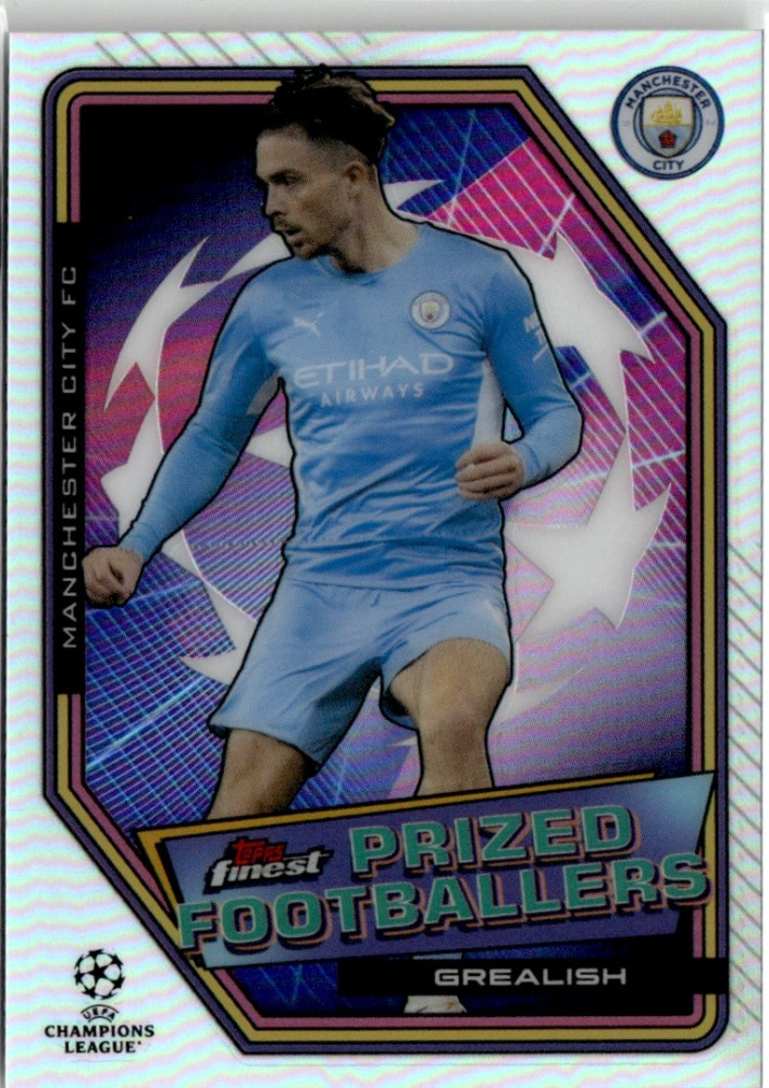 2021 Topps Finest Uefa Champions League Prized Footballers