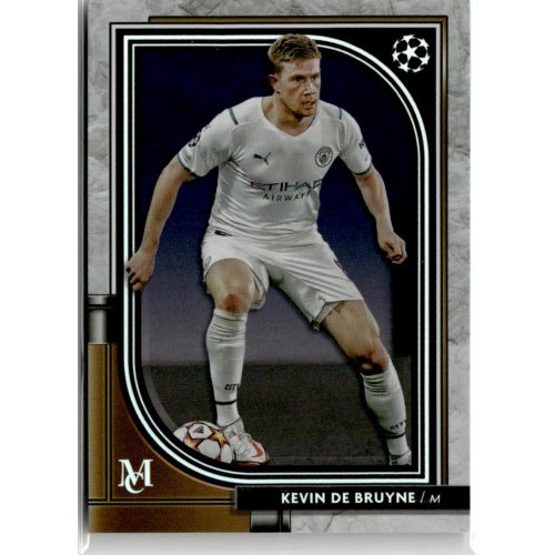 2021 Topps Museum Collection UEFA Champions League  #17 Kevin De Bruyne