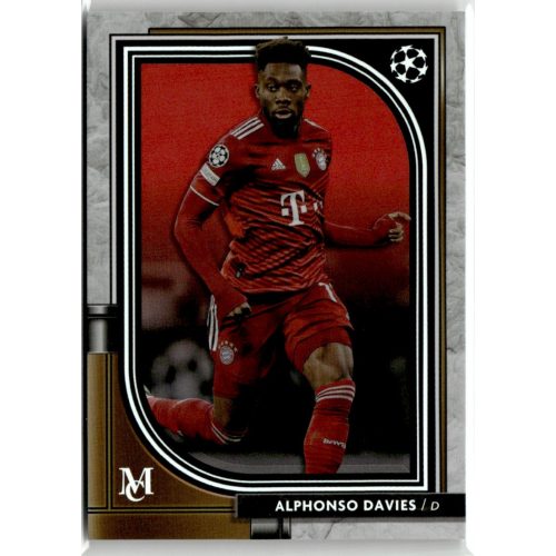 2021 Topps Museum Collection UEFA Champions League  #24 Alphonso Davies