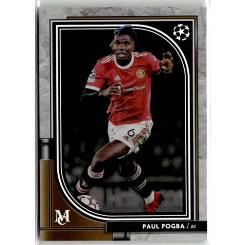 2021 Topps Museum Collection UEFA Champions League  #38 Paul Pogba