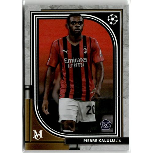 2021 Topps Museum Collection UEFA Champions League  #50 Pierre Kalulu