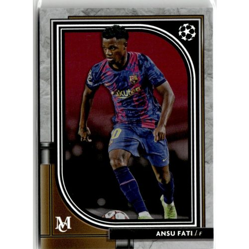 2021 Topps Museum Collection UEFA Champions League  #53 Ansu Fati