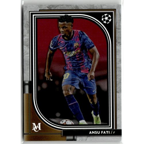 2021 Topps Museum Collection UEFA Champions League  #53 Ansu Fati