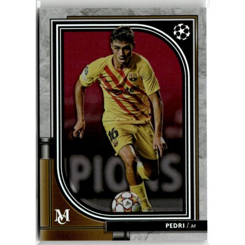 2021 Topps Museum Collection UEFA Champions League  #59 Pedri