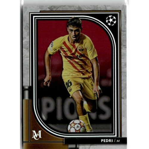 2021 Topps Museum Collection UEFA Champions League  #59 Pedri