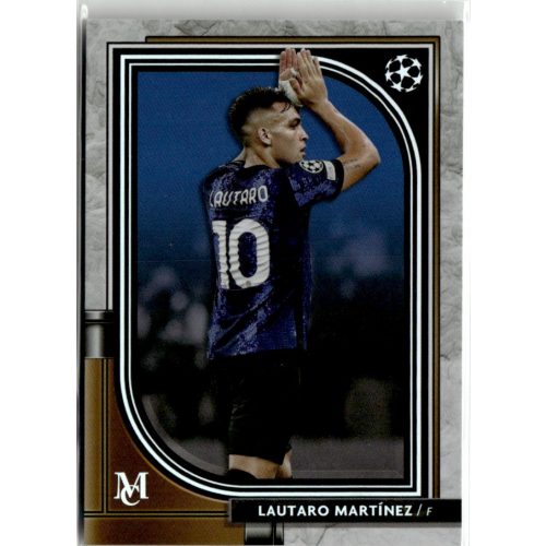 2021 Topps Museum Collection UEFA Champions League  #69 Lautaro Martinez