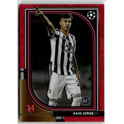 2021 Topps Museum Collection UEFA Champions League Ruby #12 Kaio Jorge 23/25