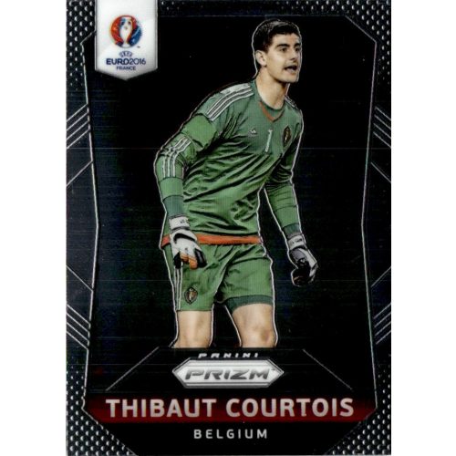 2016 Panini UEFA Euro Prizm  #24 Thibaut Courtois