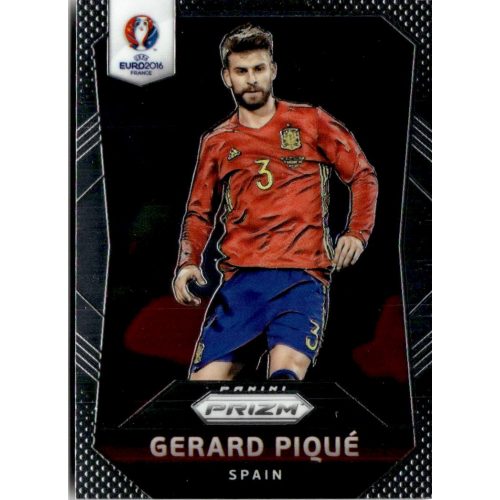 2016 Panini UEFA Euro Prizm  #38 Gerard Pique