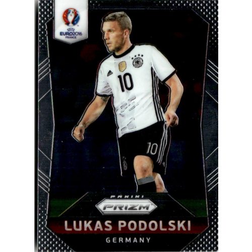 2016 Panini UEFA Euro Prizm  #52 Lukas Podolski